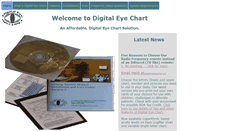 Desktop Screenshot of digitaleyechart.com